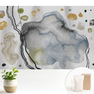 Luxusná tapeta Abstraktné akvarelové pokojné vzory