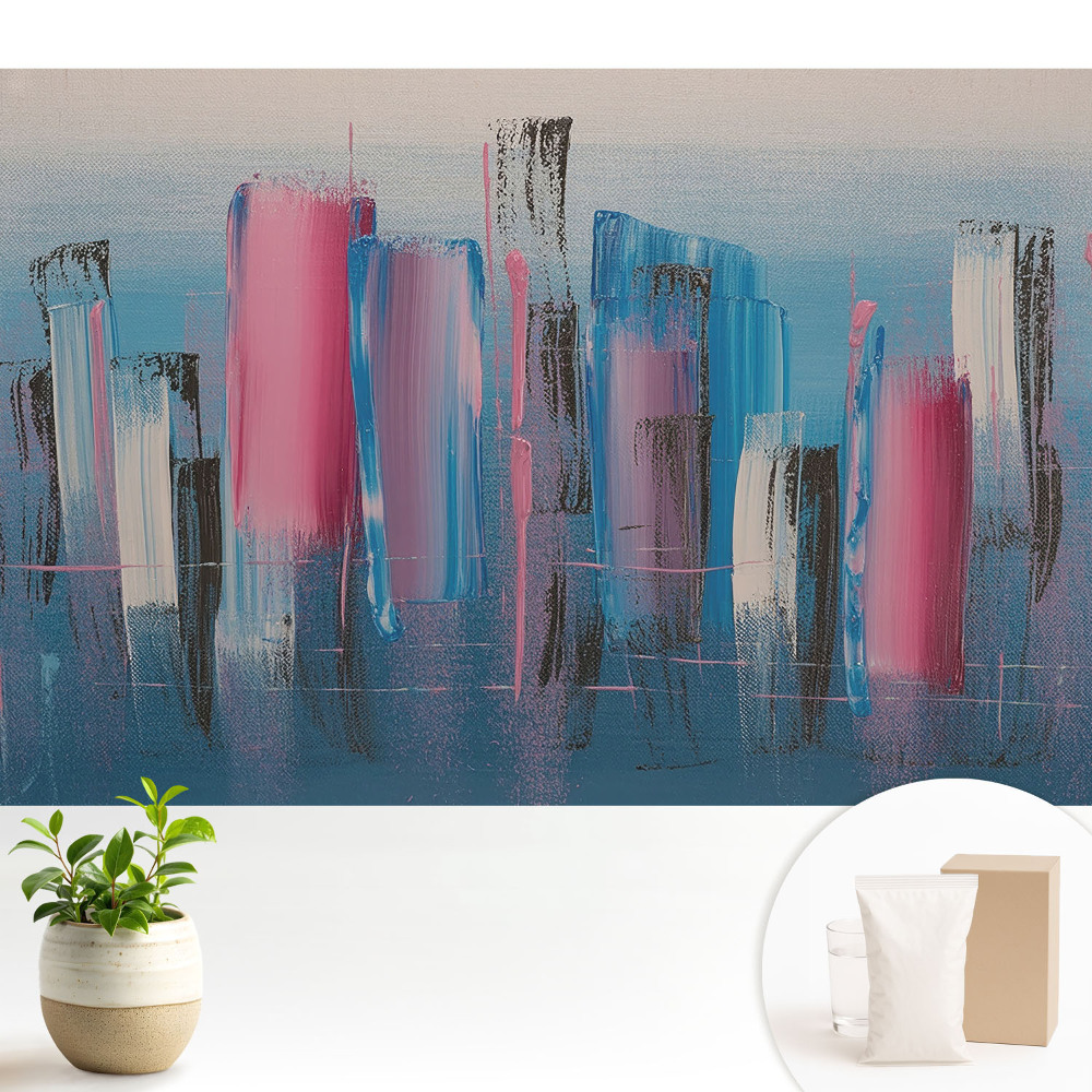 Tapeta na stenu Farebné abstraktné energetické pruhy