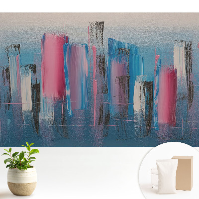 Tapeta na stenu Farebné abstraktné energetické pruhy