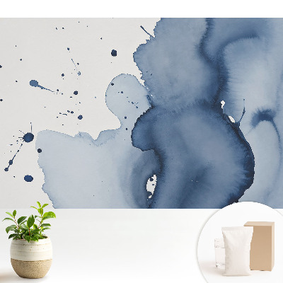 Tapeta do obývačky Dynamický akcent s maľovaným moridlom