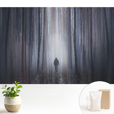 Luxusná tapeta Osamelá postava v tajomnom lese