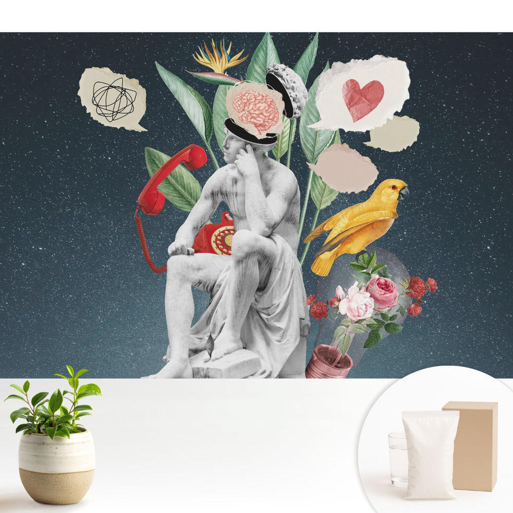 Tapeta na stenu Kreatívna surrealistická koláž