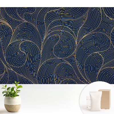 Luxusná tapeta Vlnité línie elegancia harmónia