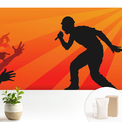 Luxusná tapeta s motívom energie hudby a davu