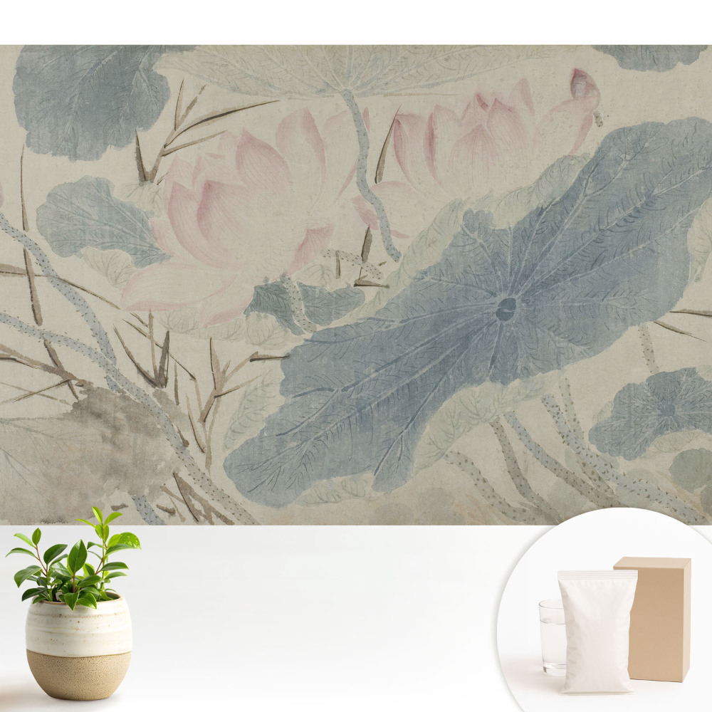 Luxusná tapeta Jemné kvety v klasickom štýle
