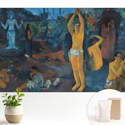 Tapeta do obývačky s motívom exotického ostrovného pokoja