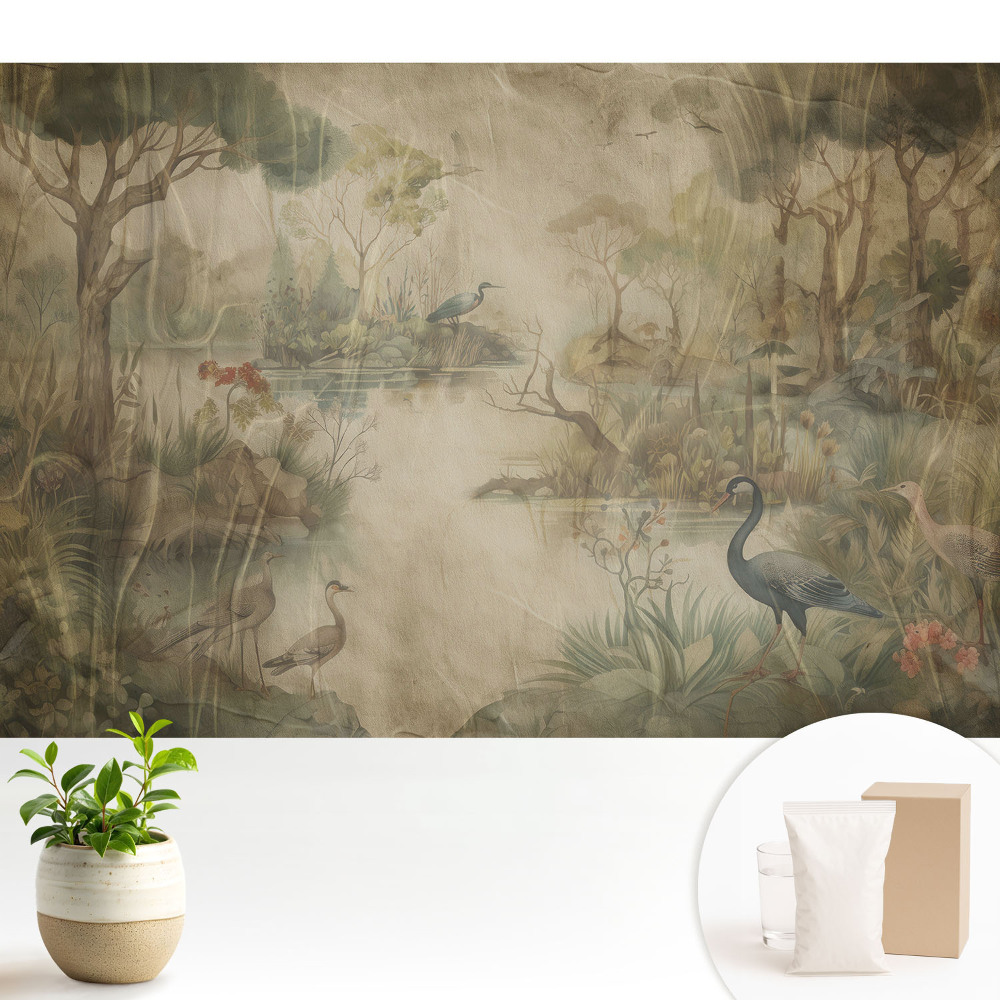 Luxusná tapeta Pastelová prírodná harmónia