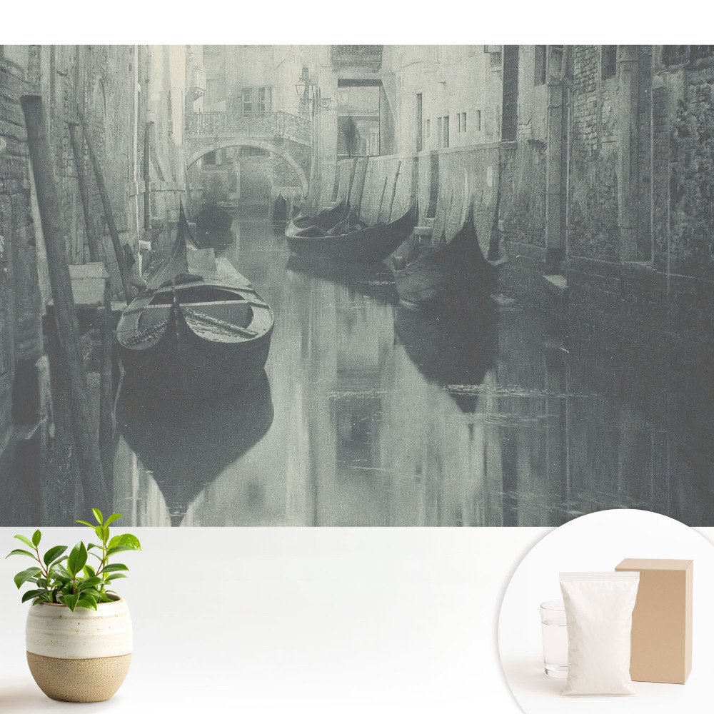 Luxusná tapeta Pokoj a harmónia v pôvabnom kanáli