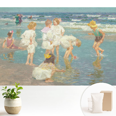 Luxusná tapeta Deti pri mori, detské roky