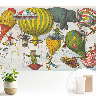 Luxusná tapeta Farebné balóny plné dobrodružstiev