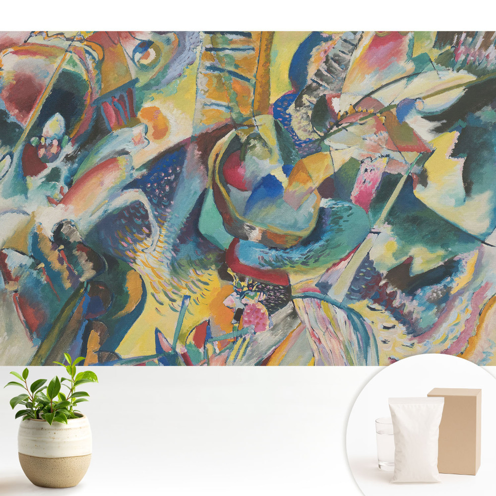 Tapeta na stenu Abstraktný chaos farieb