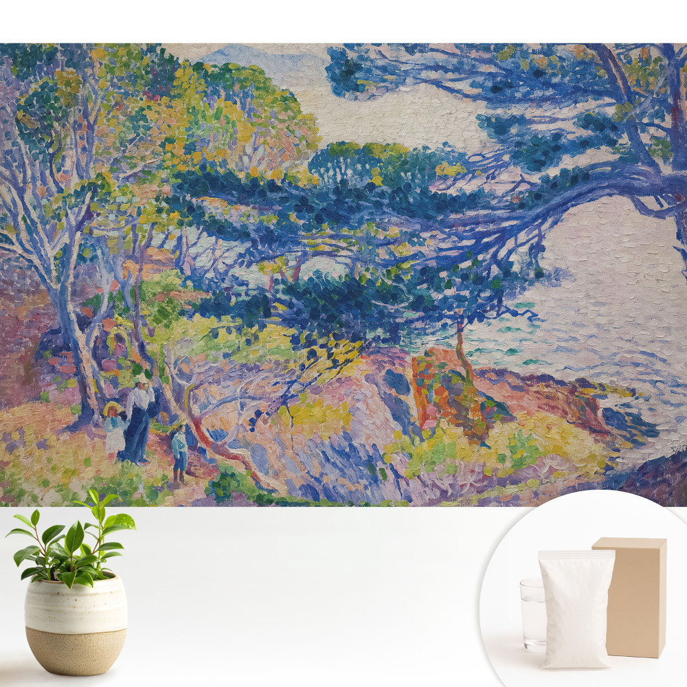 Tapeta Farebná krajina, pokojná harmónia