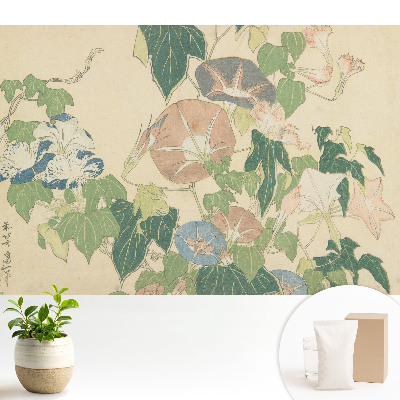 Luxusná tapeta s motívom kvitnúcich viníc vyjadrujúca harmóniu prírody