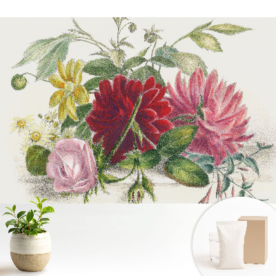 Tapeta na stenu Kvety v klasickom štýle