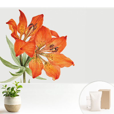 Tapeta na stenu Oranžová ľalia, jemne klasická