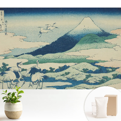 Luxusná tapeta Klasická japonská horská krajina.