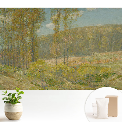 Tapeta do obývačky Prírodná krajina v harmonickom štýle