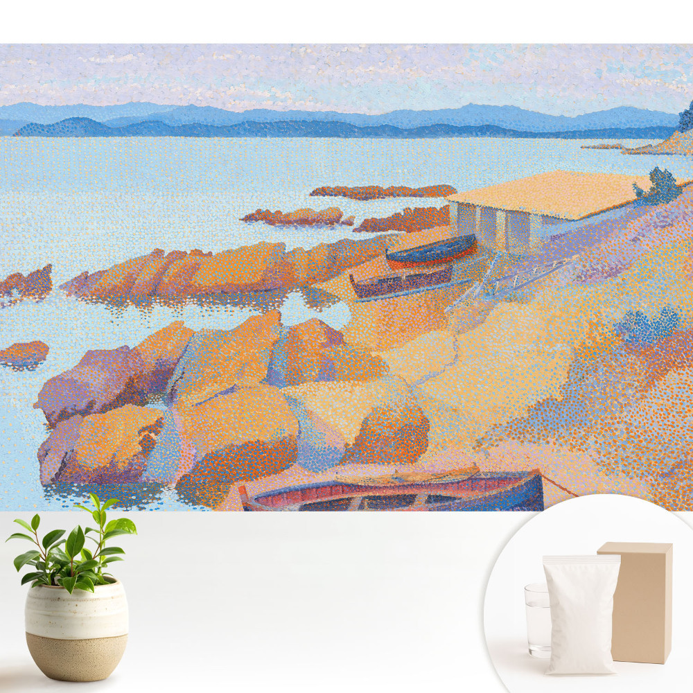 Tapeta do obývačky Impresionistická prímorská krajina