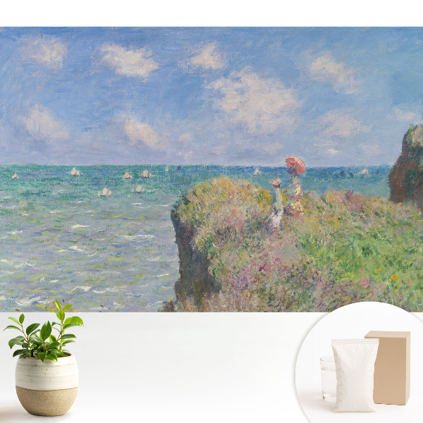 Luxusná tapeta Impresionistická krajina útesov a mora
