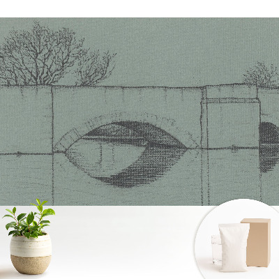 Tapeta Most a rieka v klasickom štýle