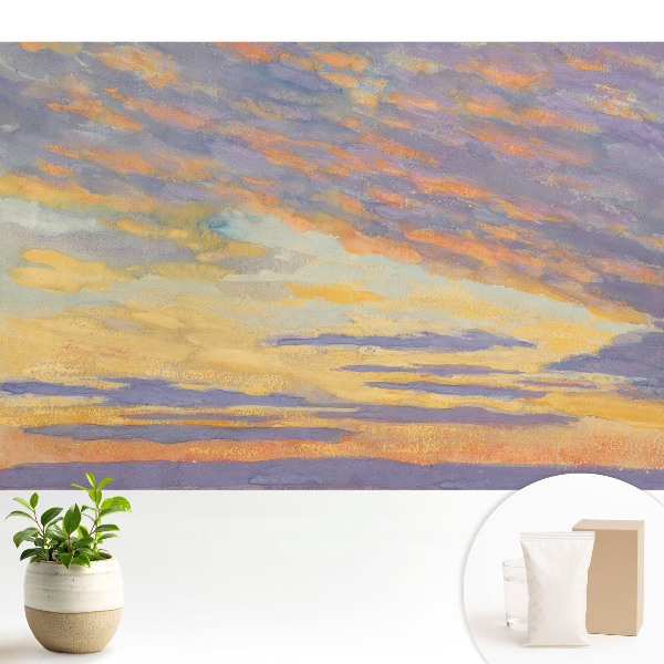 Tapeta na stenu Pastelová obloha, harmónia farieb, impresionizmus