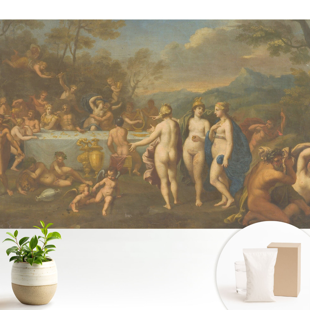 Tapeta Postavy starovekej mytológie hodujú harmóniu