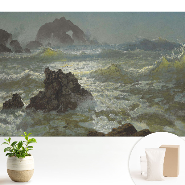 Tapeta Morské vlny a skaly