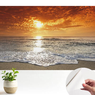 Tapeta na stenu samolepiaca s motívom západu slnka