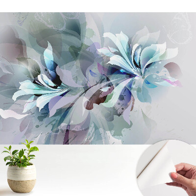 Tapeta Éterické kvety a abstrakcia