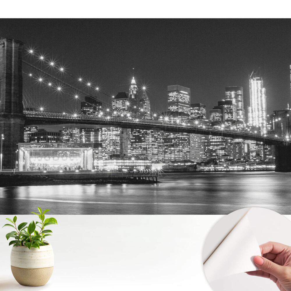 Tapety na stenu samolepiace Mesto v noci, úchvatná panoráma