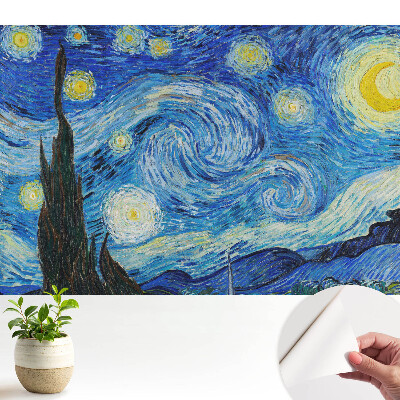Tapety na stenu samolepiace Víriace hviezdy a cyprus