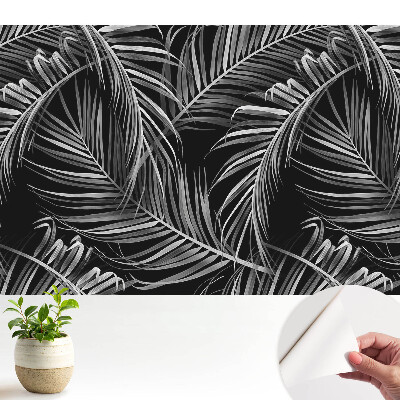 Tapety na stenu samolepiace Motív palmového listu, moderný štýl