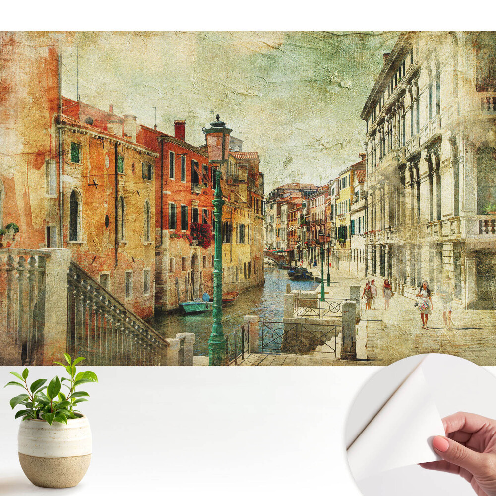 Tapeta Očarujúce uličky nostalgie