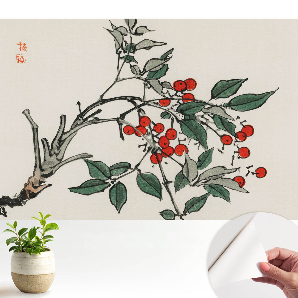 Luxusná tapeta Tradičný rastlinný motív mieru