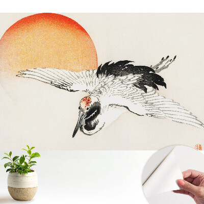 Tapeta do obývačky Jemný motív vtáka za letu