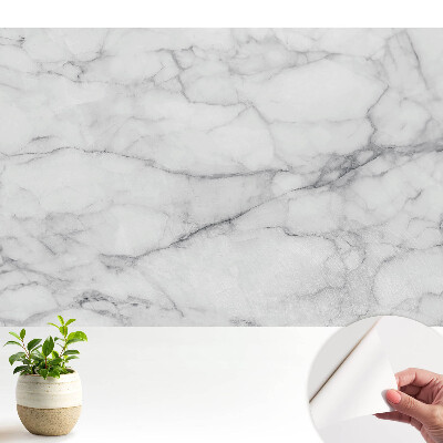 Tapeta s klasickým mramorovým vzorom v odtieňoch sivej