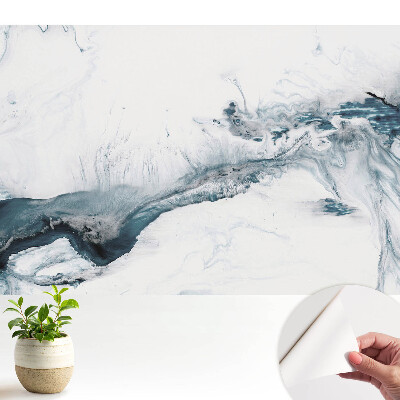 Luxusná tapeta s motívom abstraktného pohybu štetca a škvrnami