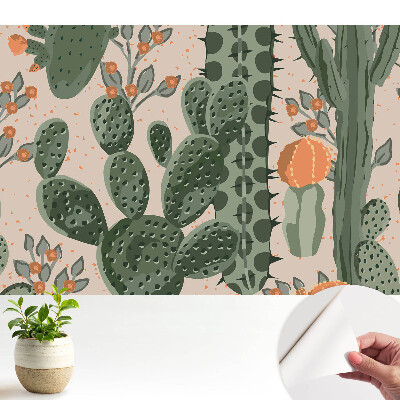 Tapeta Moderný vzor kaktusov
