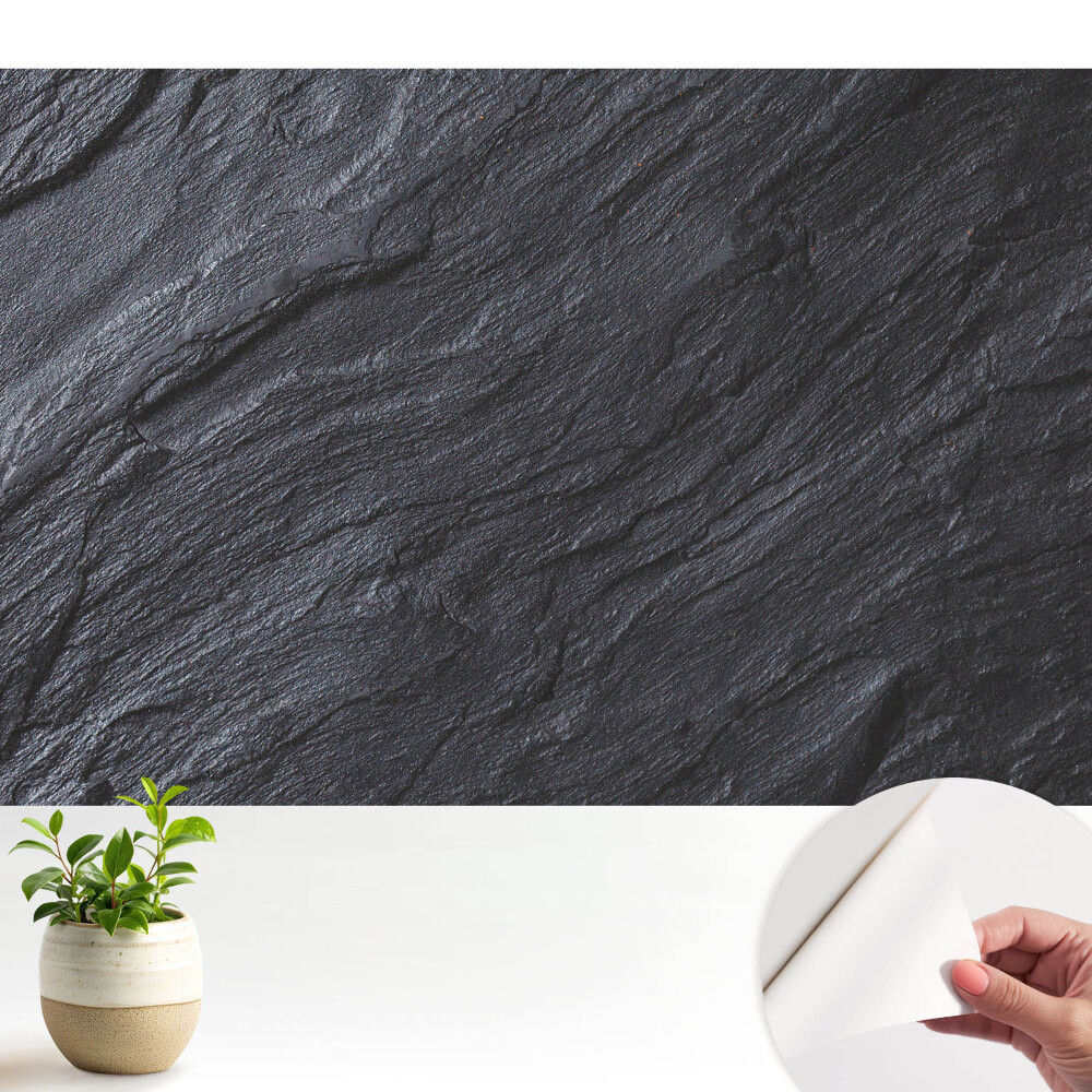 Luxusná tapeta Tmavá kamenná textúra