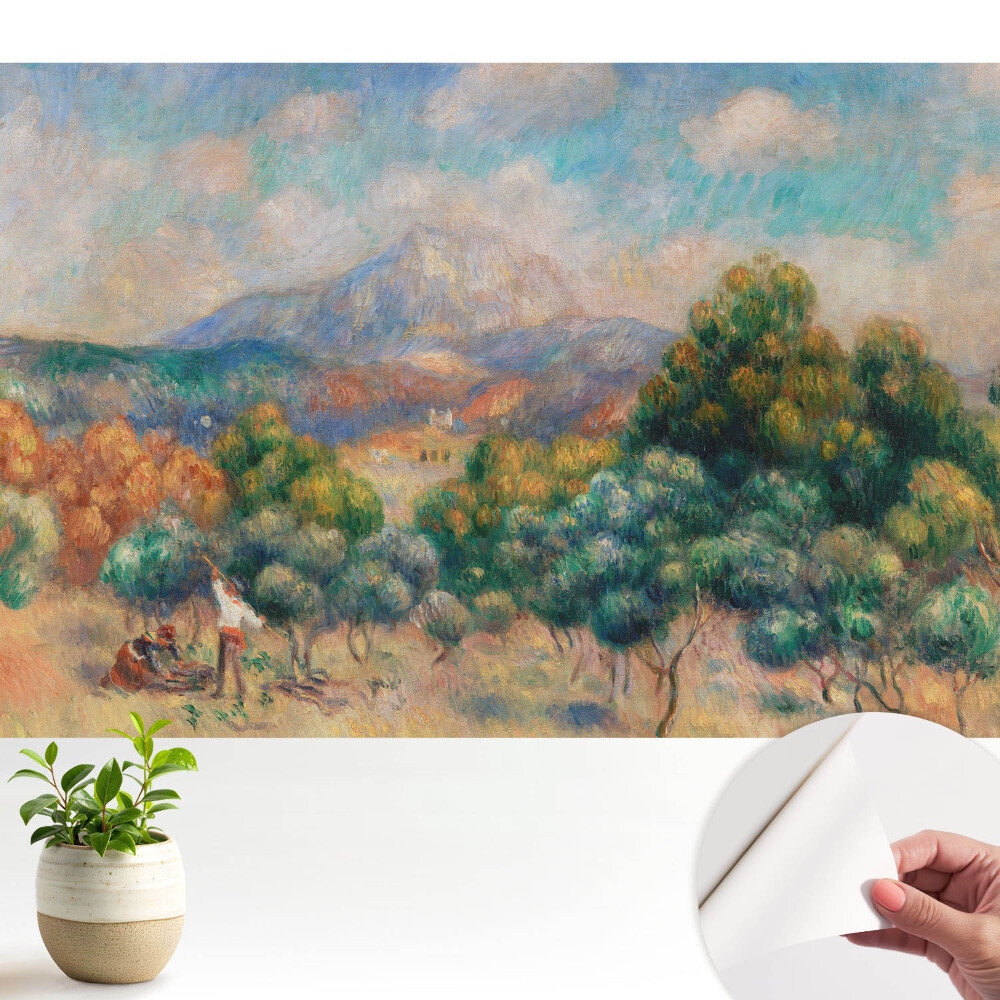 Luxusná tapeta Farebná krajina s horskou prírodou