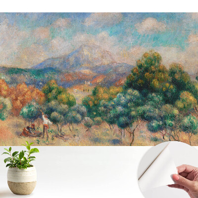 Luxusná tapeta Farebná krajina s horskou prírodou