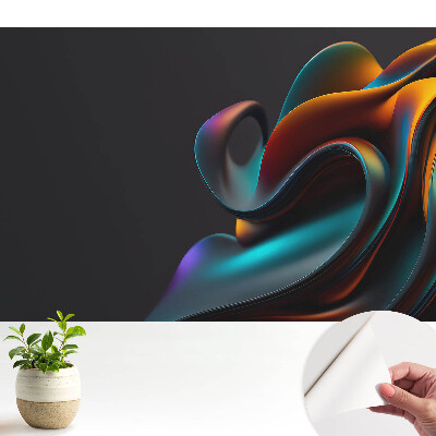 Tapeta s abstraktným vírom farieb