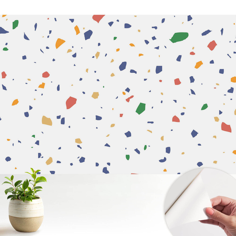 Tapeta Farebná abstrakcia chaosu