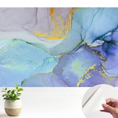 Tapeta Farebné akvarelové abstraktné škvrny