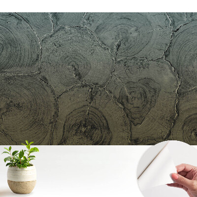 Luxusná tapeta s klasickým vzorom sivého dreva