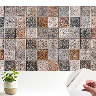 Luxusná tapeta Klasické dlaždice s ornamentmi