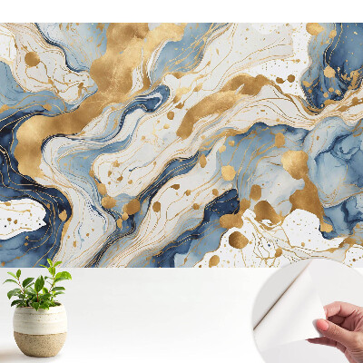 Tapety na stenu samolepiace s motívom plynulých línií a jemných farebných prechodov