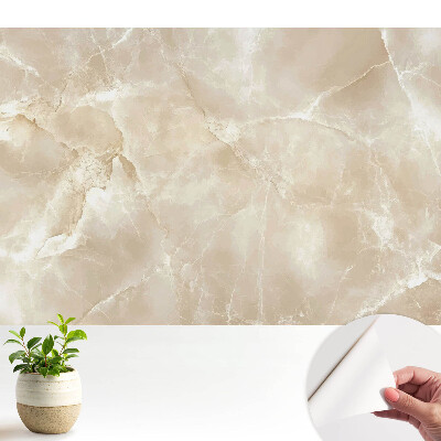 Tapeta s teplými kamennými vzormi prinášajúca eleganciu a harmóniu