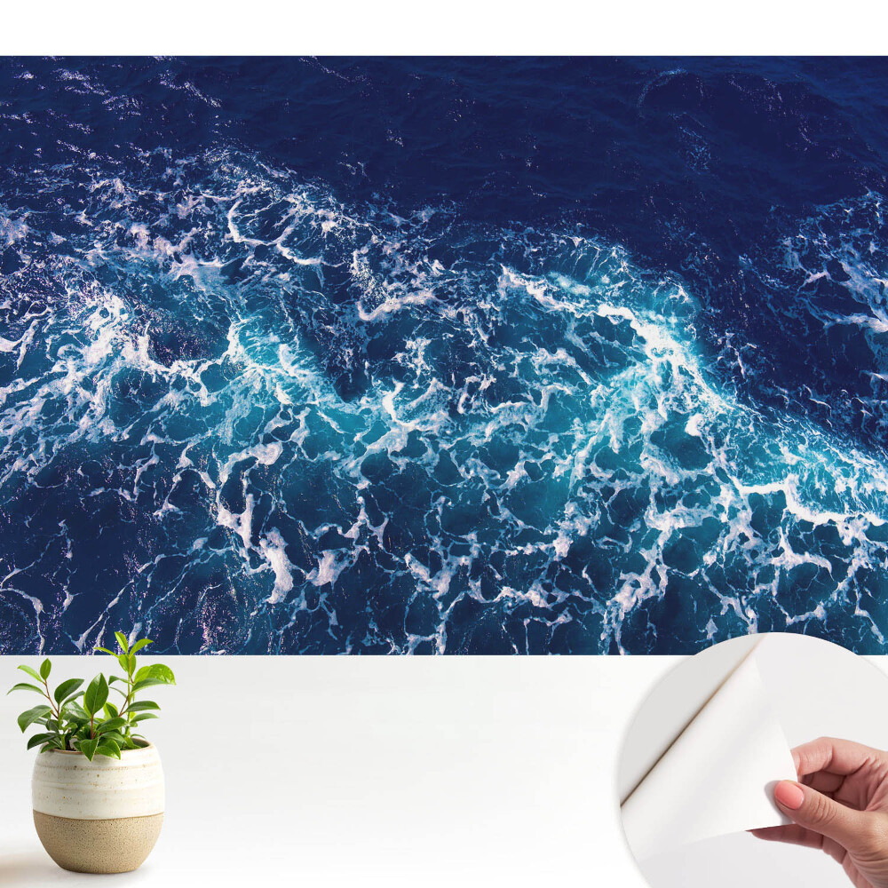 Tapety na stenu samolepiace Energické oceánske vlny