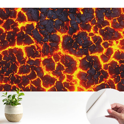 Tapeta Energický abstraktný lávový vzor